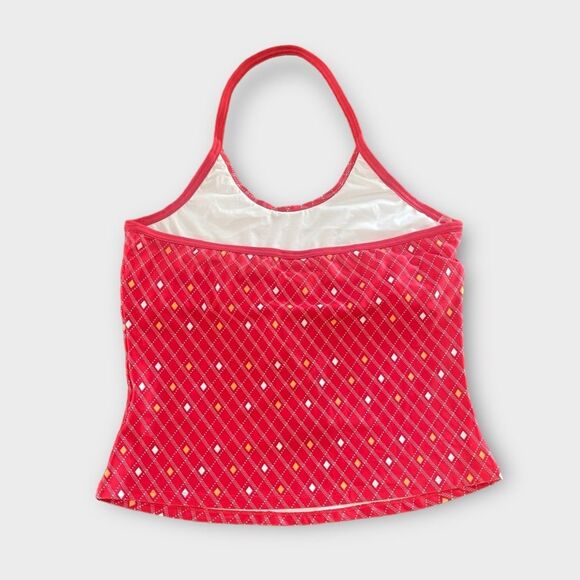 NWT Vintage Adidas Swim Top XL Bathing Suit 1pc Tankini Retro - Picture 4 of 7